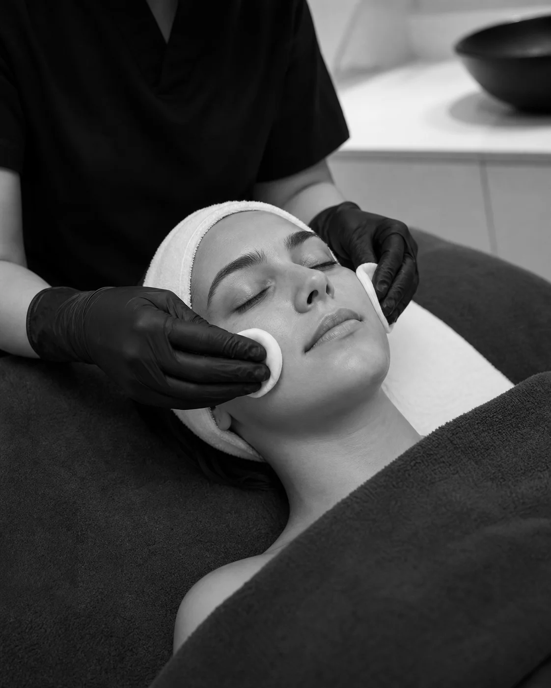 Protocolo facial no invasivo en entorno clínico, imagen ilustrativa